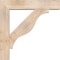 Ekena Millwork Funston Block Smooth Bracket w/ Offset Brace, Douglas Fir, 7 1/2"W x 36"D x 36"H BKT0806X36X36FST05SDF - alternate 2